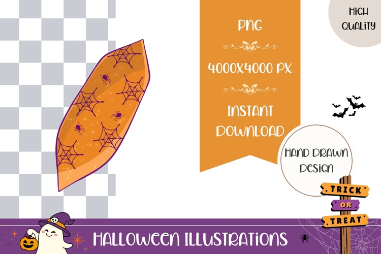Hand Drawn Halloween Illustration, Halloween Sweets PNG