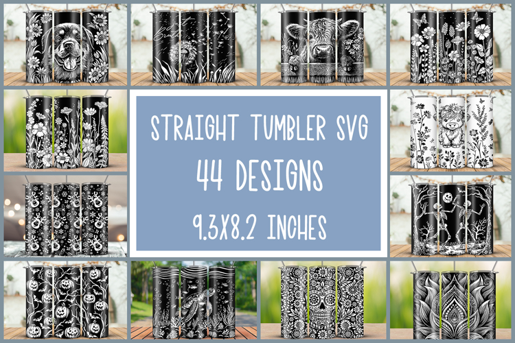 20oz Tumbler laser svg engraved wrap