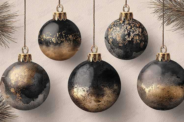 Gold Christmas Background Image 23