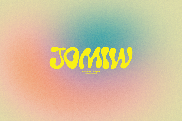 Jowmi- A Display Typeface