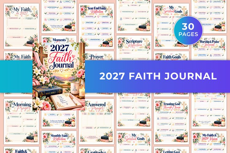 2027 Faith Journal Kdp Interiors example image 1