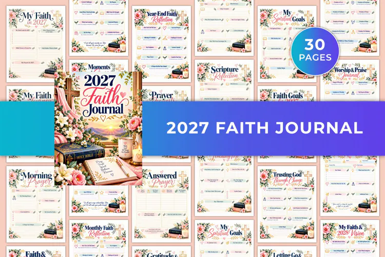 2027 Faith Journal Kdp Interiors