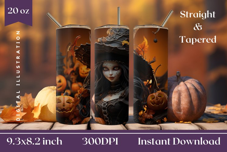 Halloween Tumbler Wrap Image 13