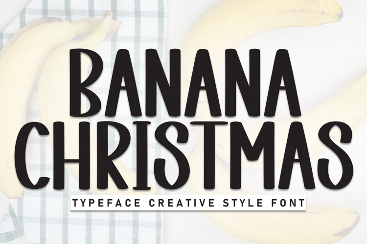 Banana Font Image 11