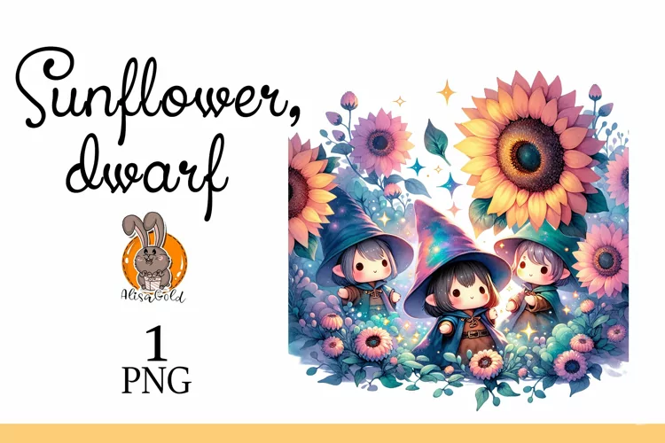 Gnome sunflower