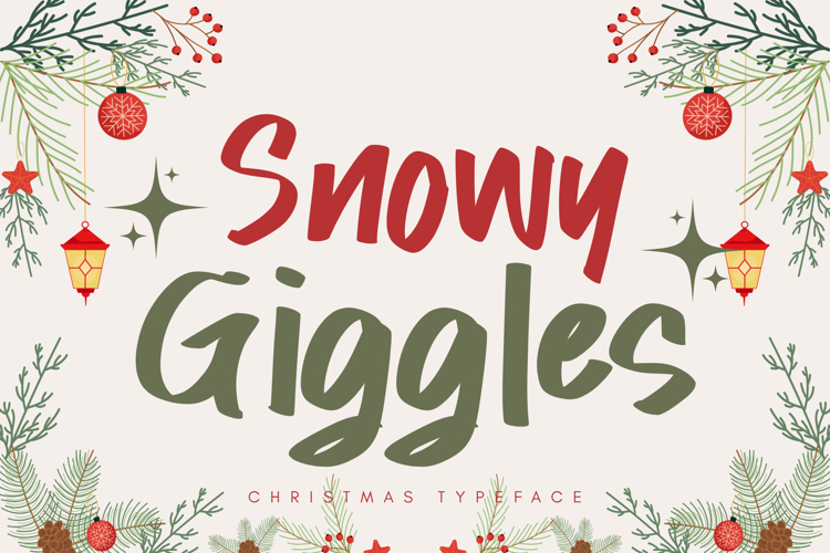 Snow Fonts Image 3