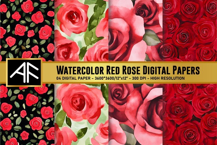 Red Rose Clipart Image 16