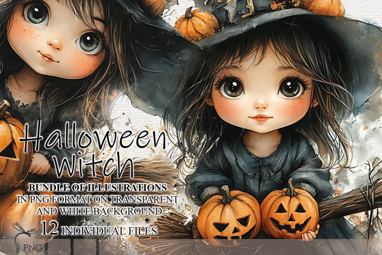 Halloween witch Sublimation example image 1