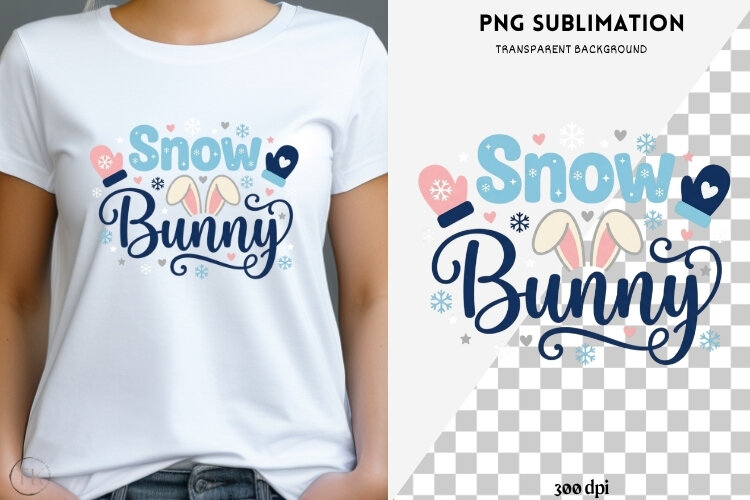 Winter phrases png design for T-shirts example image 1