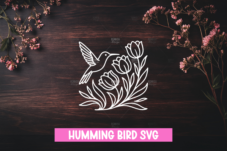 Hummingbird Silhouette Image 24