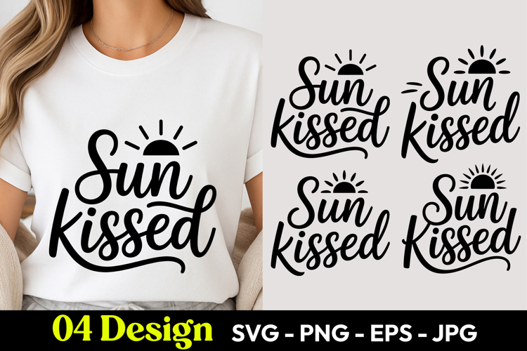 Sun Kissed SVG PNG