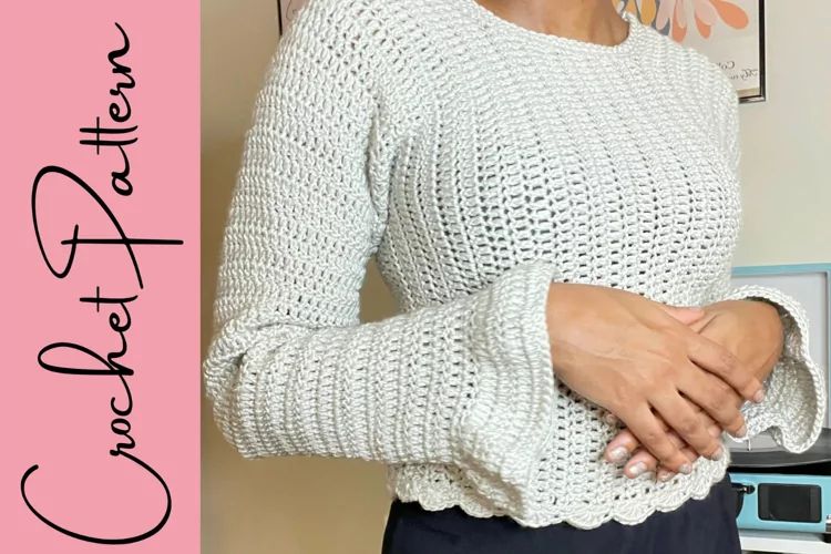 The Bell Sweater Crochet Pattern