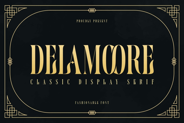 Delamoore - Classic Display Serif