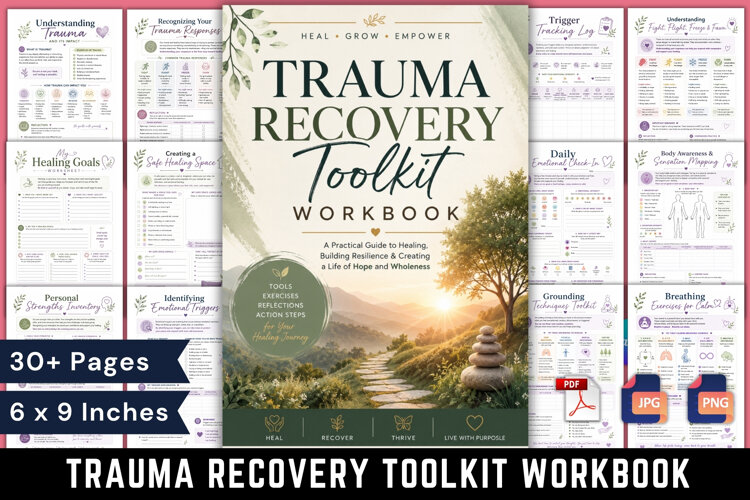 Trauma Recovery Toolkit Workbook example image 1