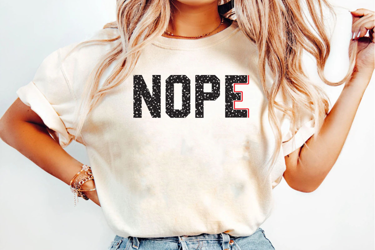 No Kings Sign PNG, Nope Crown PNG T-Shirt Design