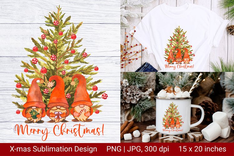 Christmas Gnome Clipart Image 4