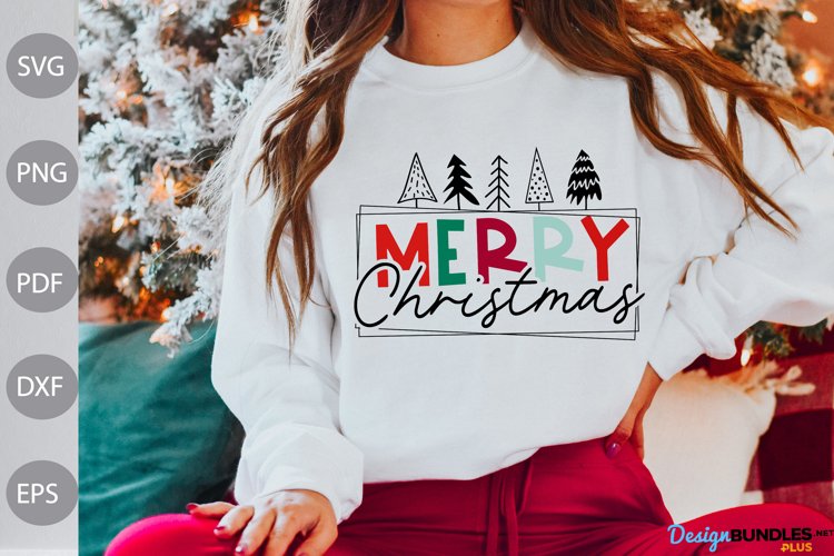 Merry Christmas Silhouette Image 17