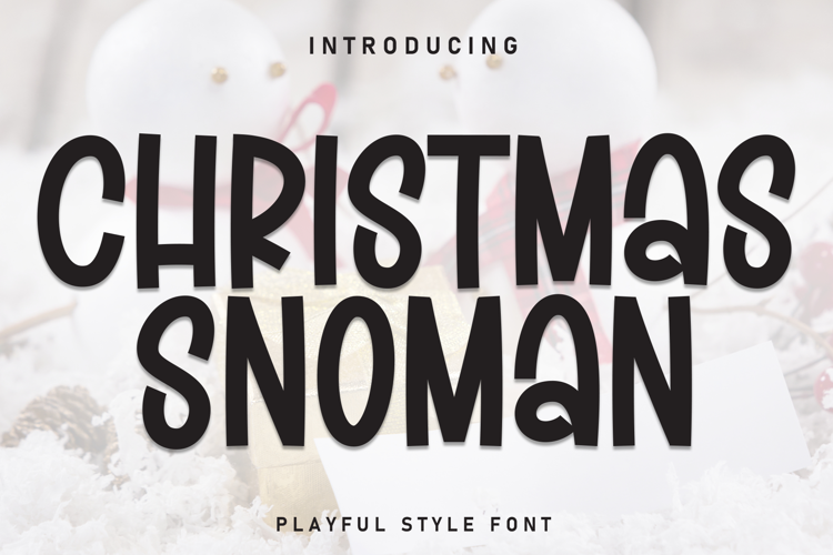 Christmas Snowman