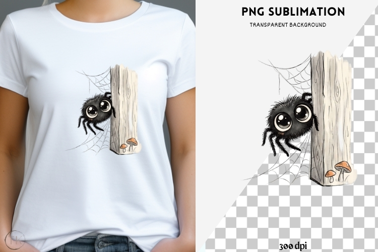Peeking halloween png design for T-shirts