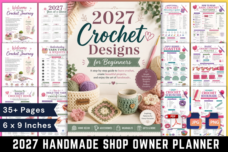 2027 Crochet Designs for Beginners