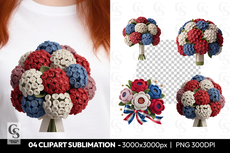 Flower Bouquet Clipart Image 2