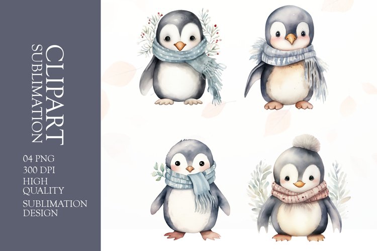 Cute Penguin Clipart