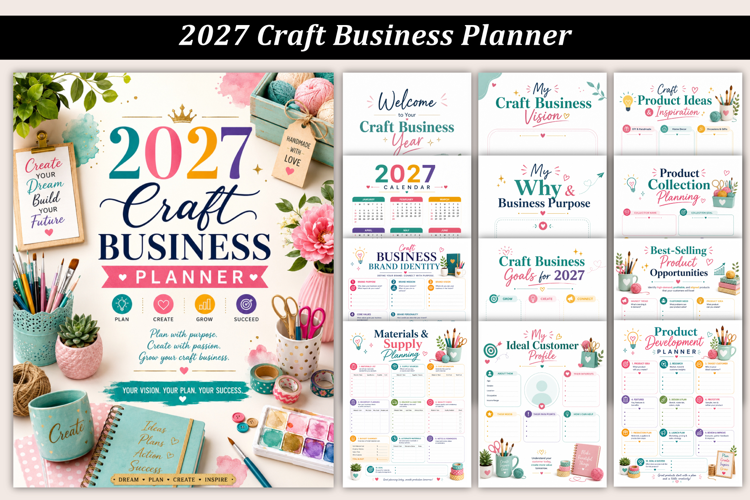 2027 Craft Business Planner