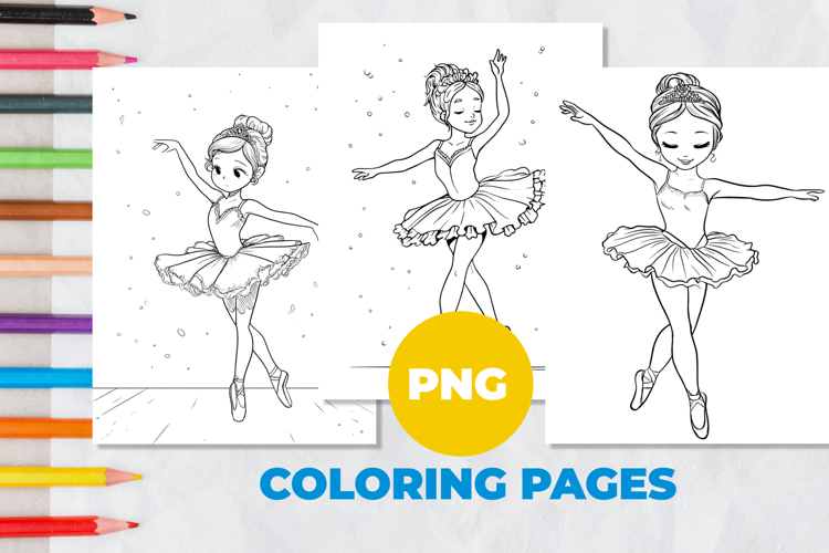 Ballerina Coloring Pages | Coloring book