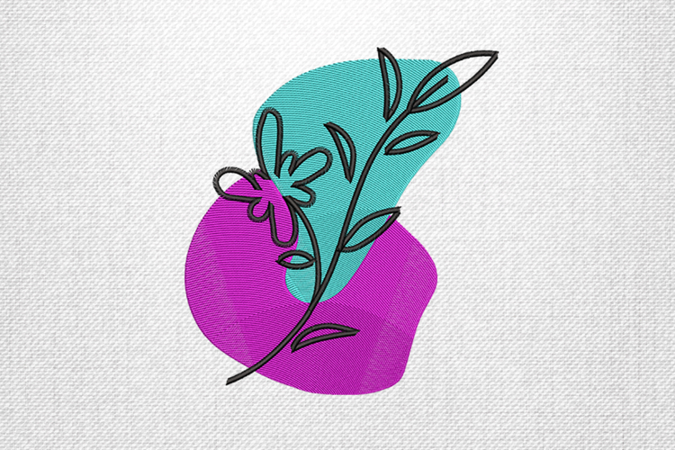 Abstract Embroidery Image 8