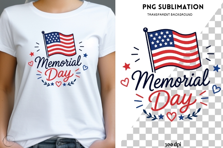 Flag Day Clipart Image 10