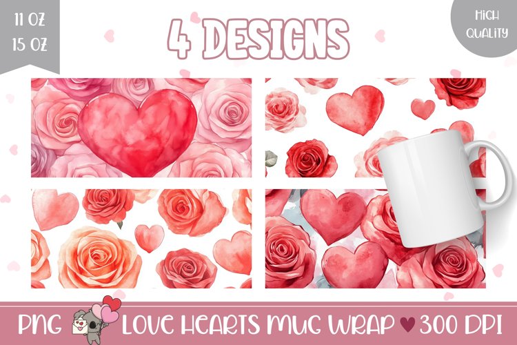 Red Hearts Png Image 10