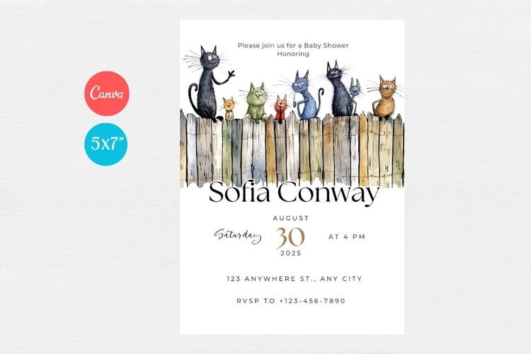 Baby Shower Invitation Template 192