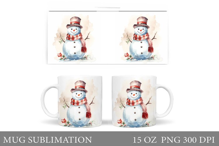 Cute Snowman Clipart Image 12