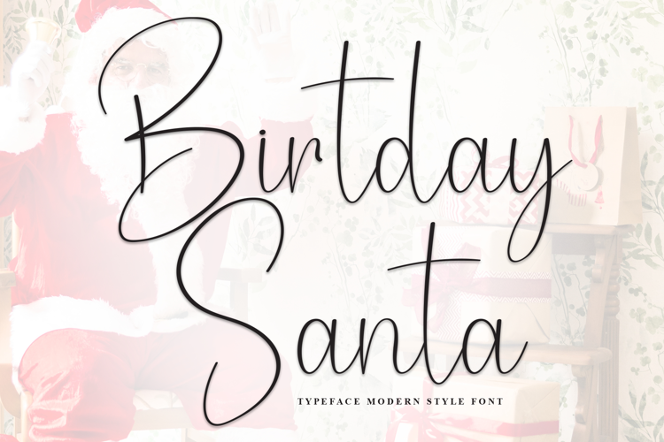 Birthday Santa