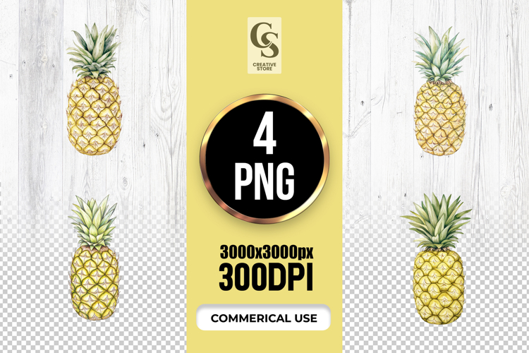 Pineapple Clipart Image 23