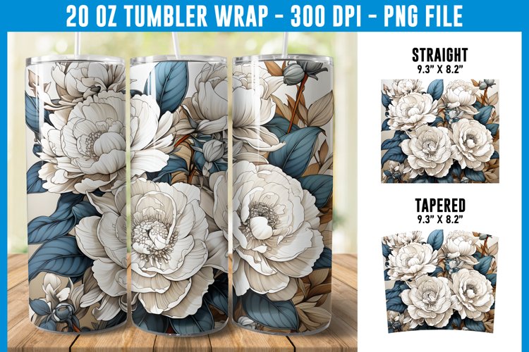 20 Oz Sublimation Tumbler Wrap Image 20