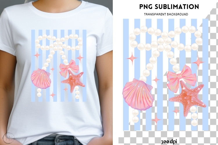 Beach png design for T-shirts