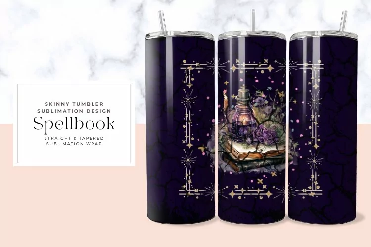 Spellbook Tumbler Wrap