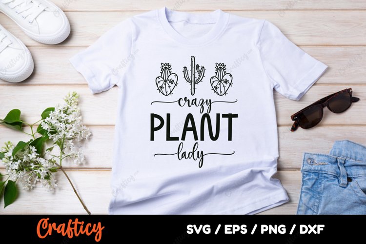 Crazy plant lady SVG (2874668)