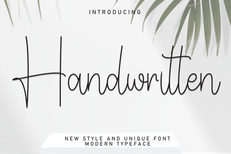 Handwritten