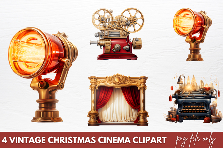 Boho Christmas Clipart Image 14