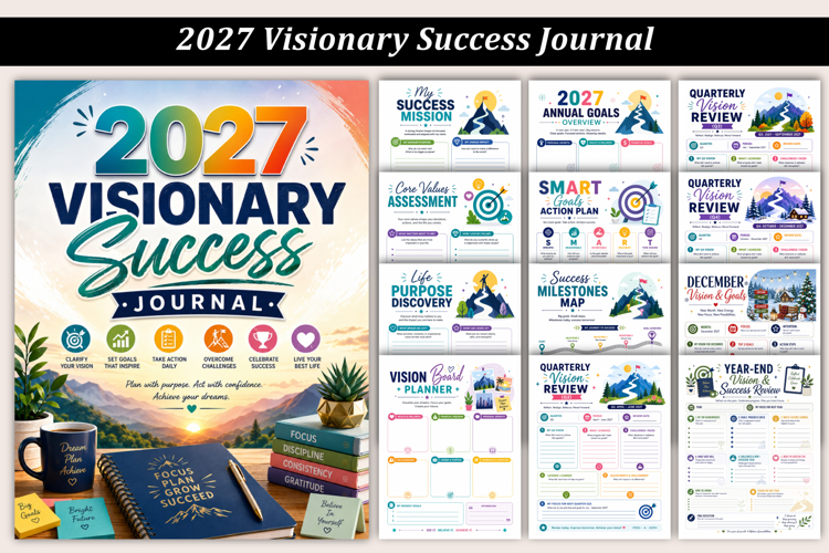2027 Visionary Success Journal