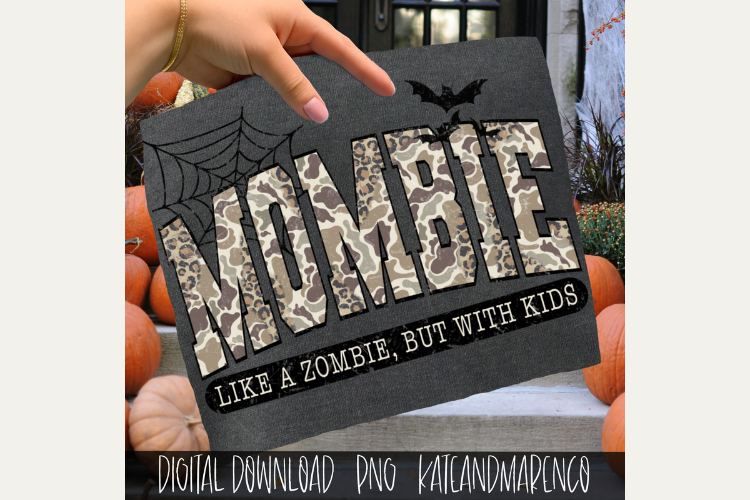 Mombie PNG | Mom Halloween PNG | Mom Fall PNG