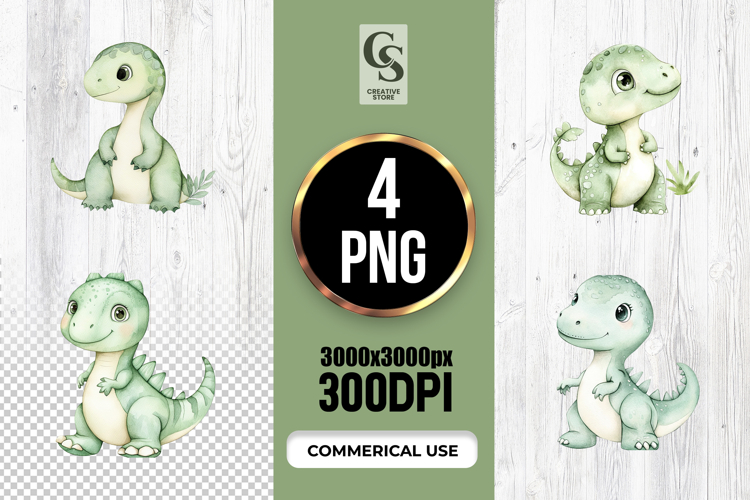 Dinosaur Clipart PNGs Image 9