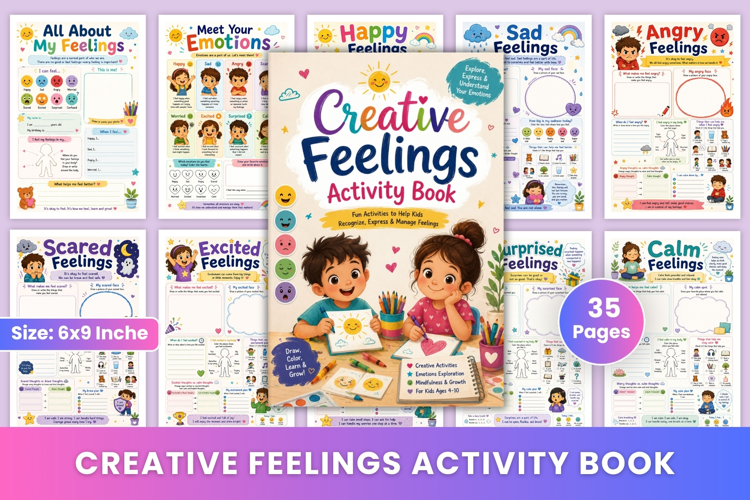 Creative Feelings Activity Book