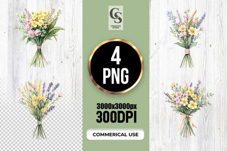 Flower garden clipart