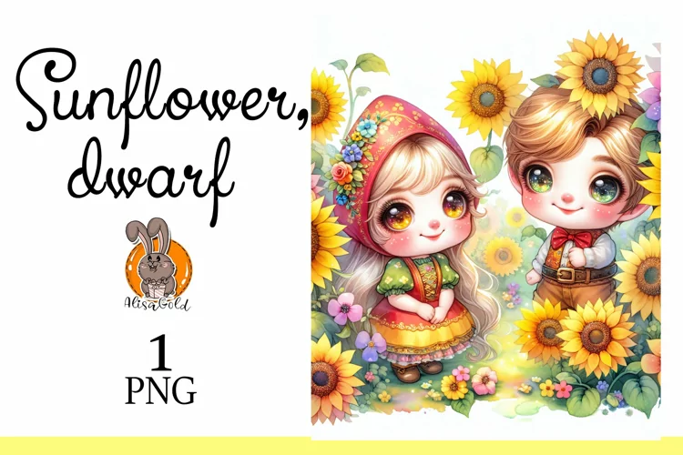 Gnome sunflower