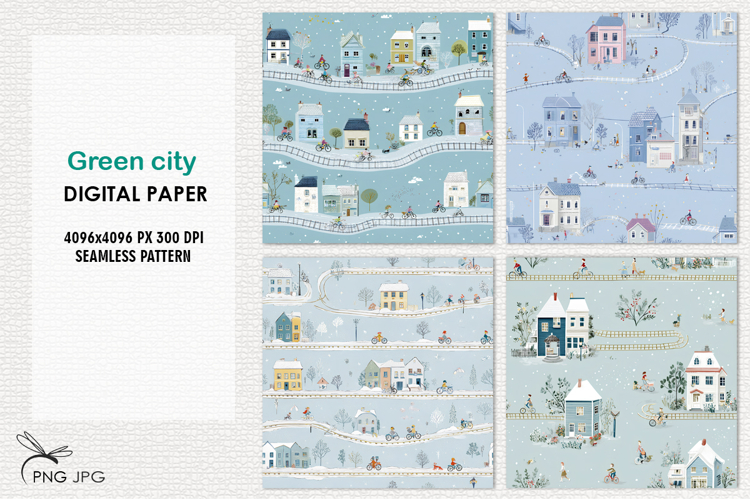 The Green City digital paper