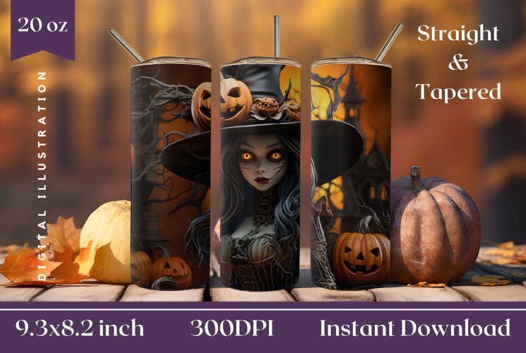 Halloween Tumbler Wrap Image 14