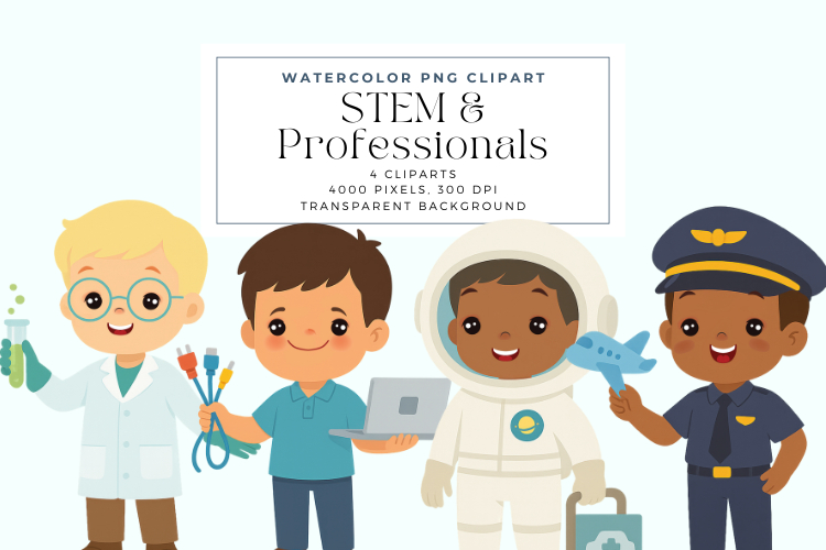 STEM & Professionals: Occupations Clipart
